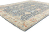 8 x 10 Modern Slate Blue Oushak Rug 31062