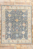 8 x 10 Modern Slate Blue Oushak Rug 31062