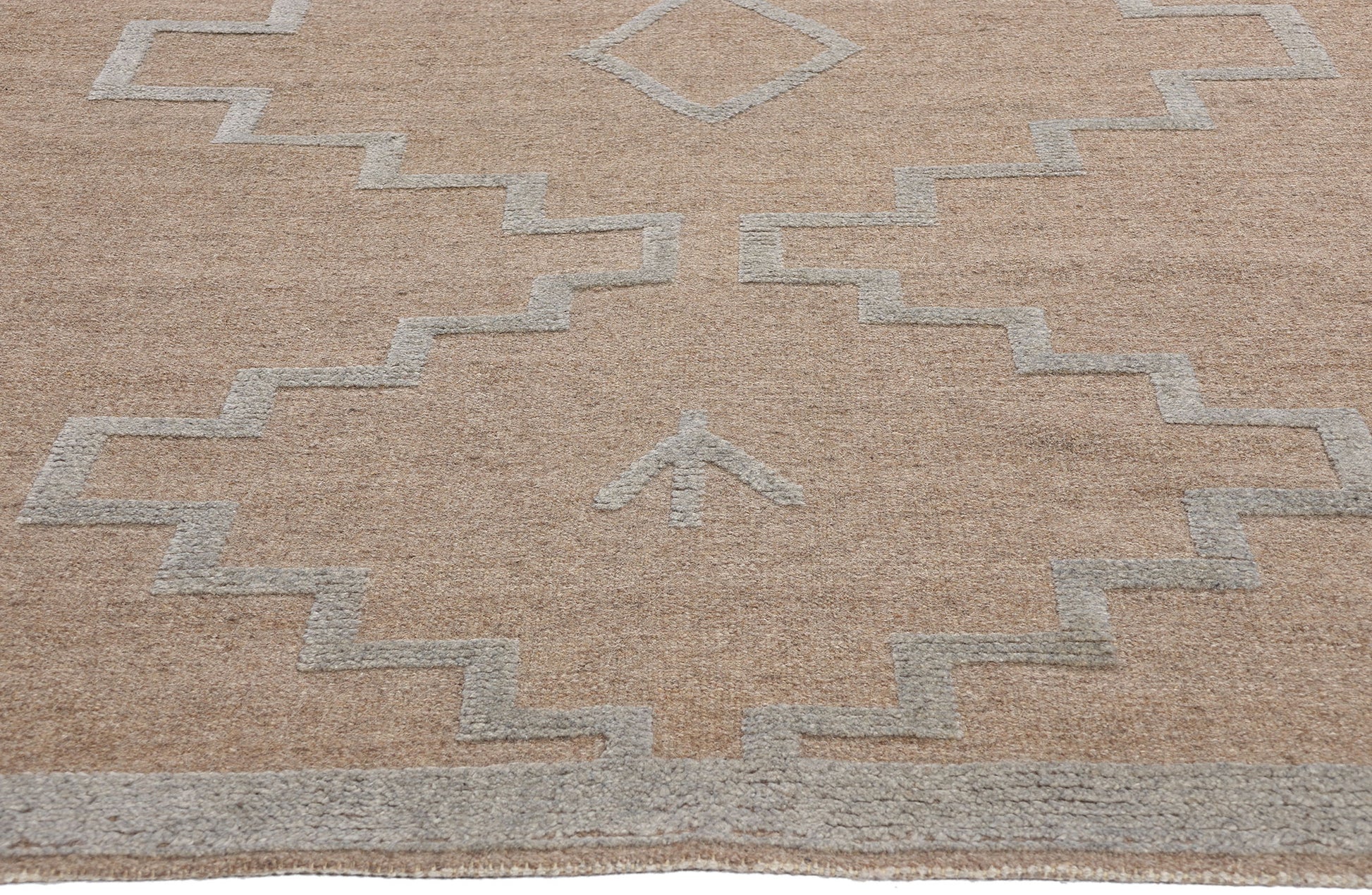 8 x 10 Modern Tribal Moroccan High-Low Rug 31260