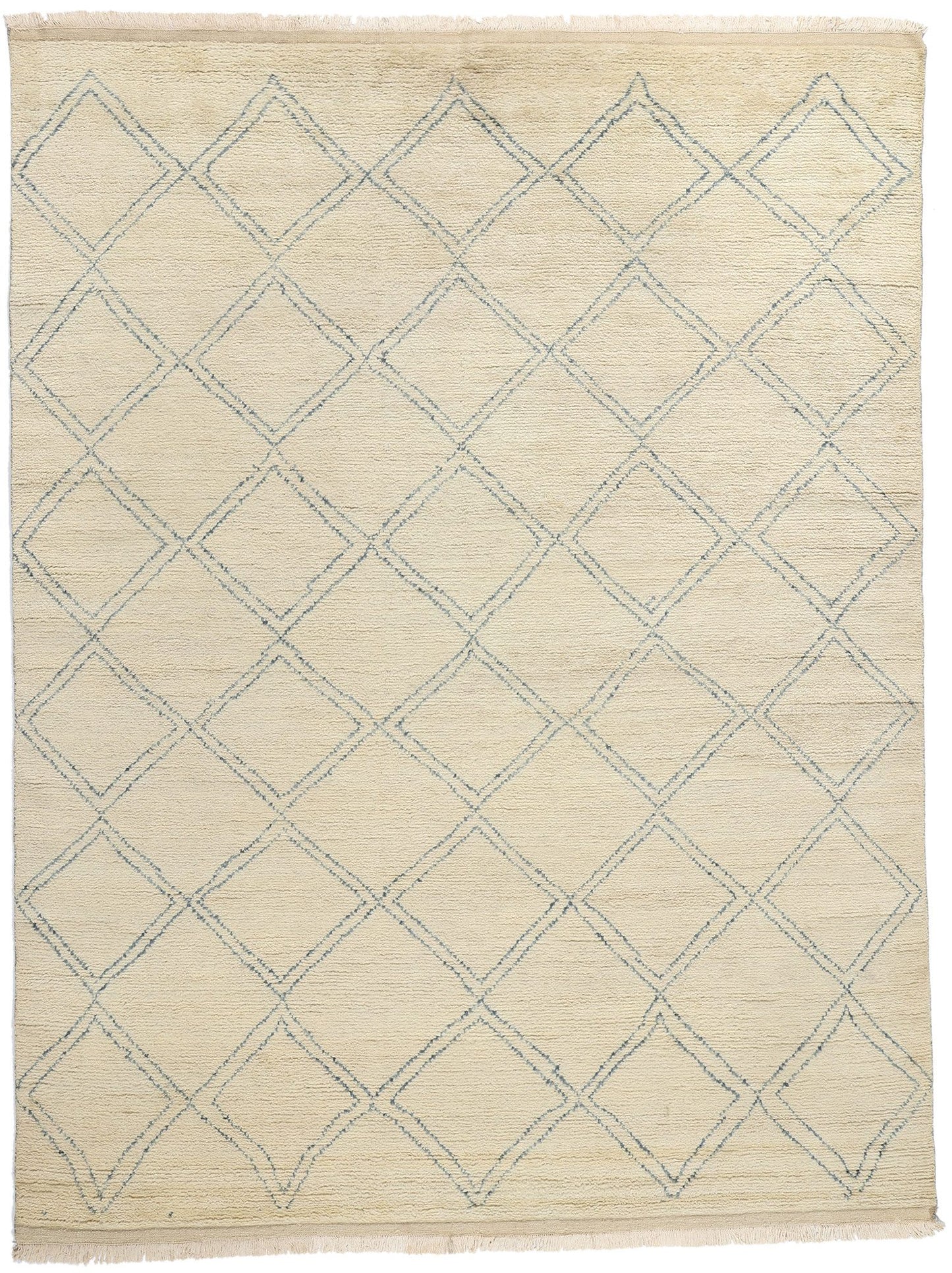 9 x 12 Modern Tribal Diamond Moroccan Rug 31083