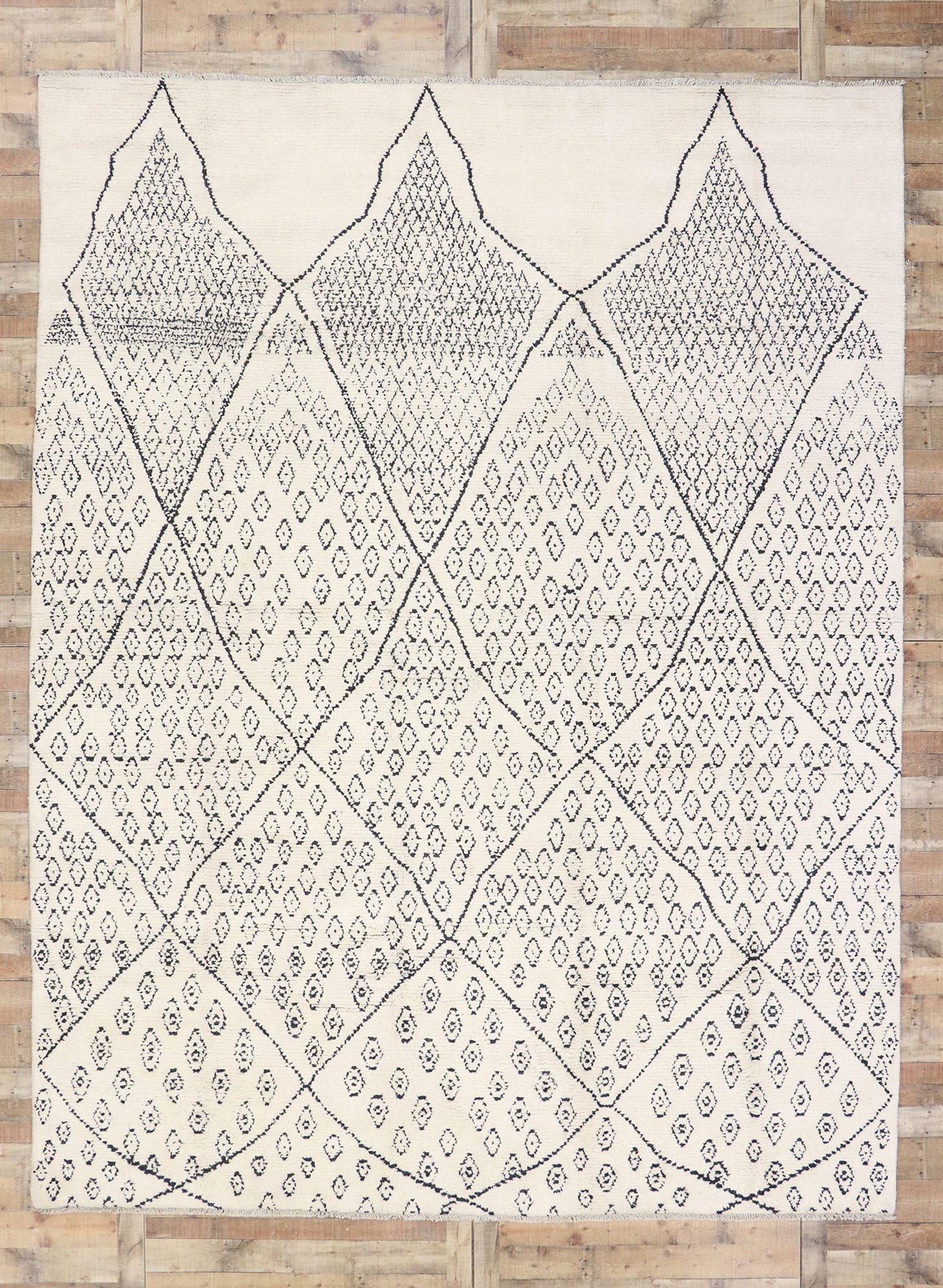 11 x 14 Organic Modern Moroccan Rug 80651