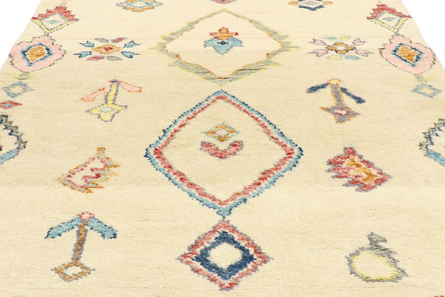 4 x 12 Colorful Moroccan Rug 80620