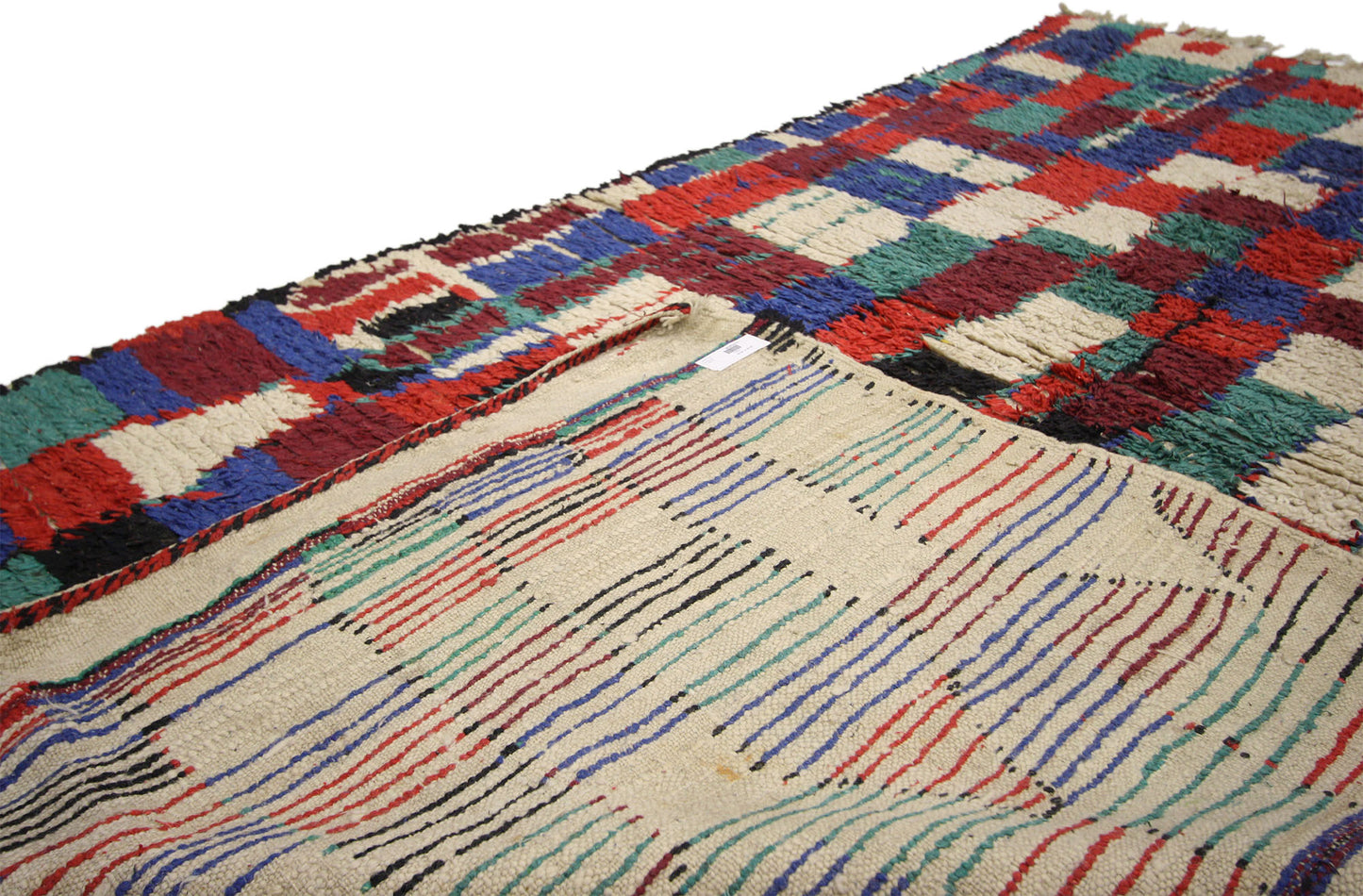 5 x 8 Vintage Moroccan Azilal Rug 74550