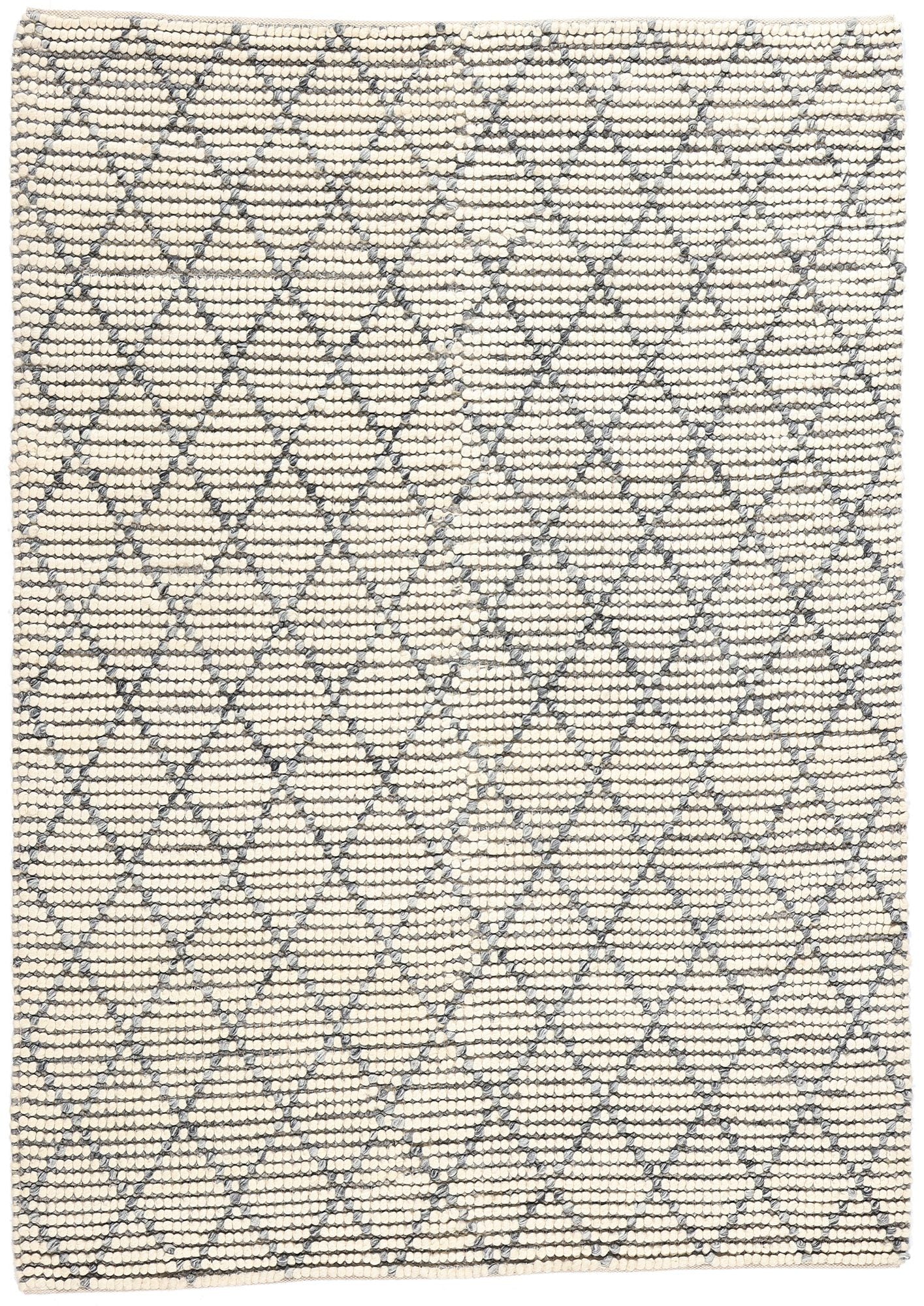 6 x 8 Modern Moroccan Trellis Textured Rug 31050