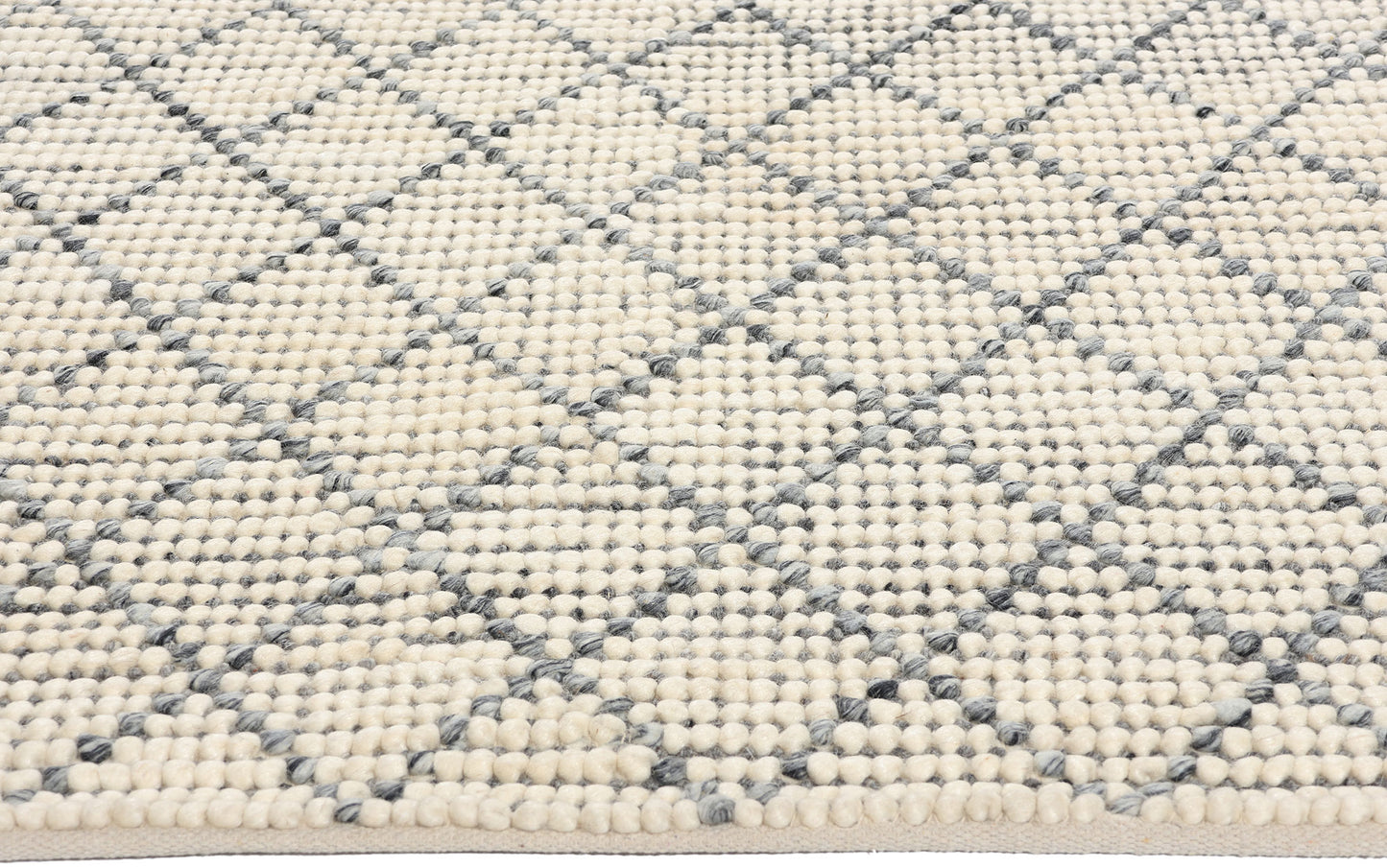 6 x 8 Modern Moroccan Trellis Textured Rug 31050
