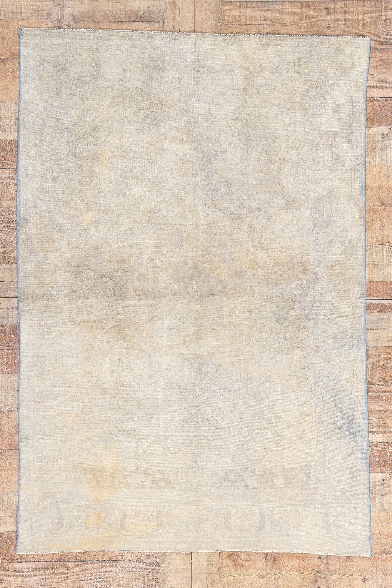 4 x 6 Vintage Turkish Oushak Rug 52110