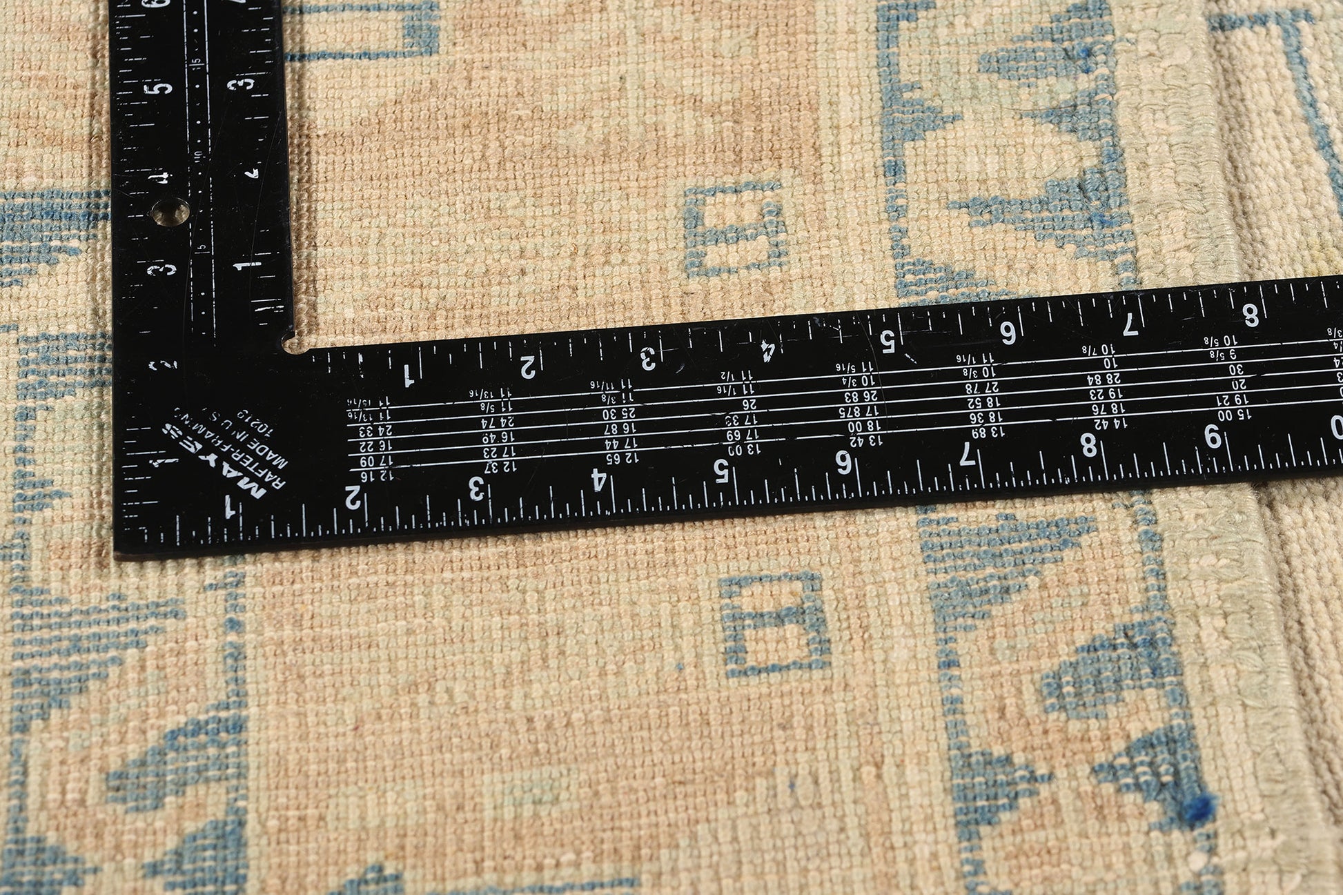 4 x 7 Vintage Muted Turkish Oushak Rug 52956