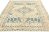 4 x 7 Vintage Muted Turkish Oushak Rug 52956