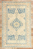 4 x 7 Vintage Muted Turkish Oushak Rug 52956