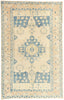 4 x 7 Vintage Muted Turkish Oushak Rug 52956