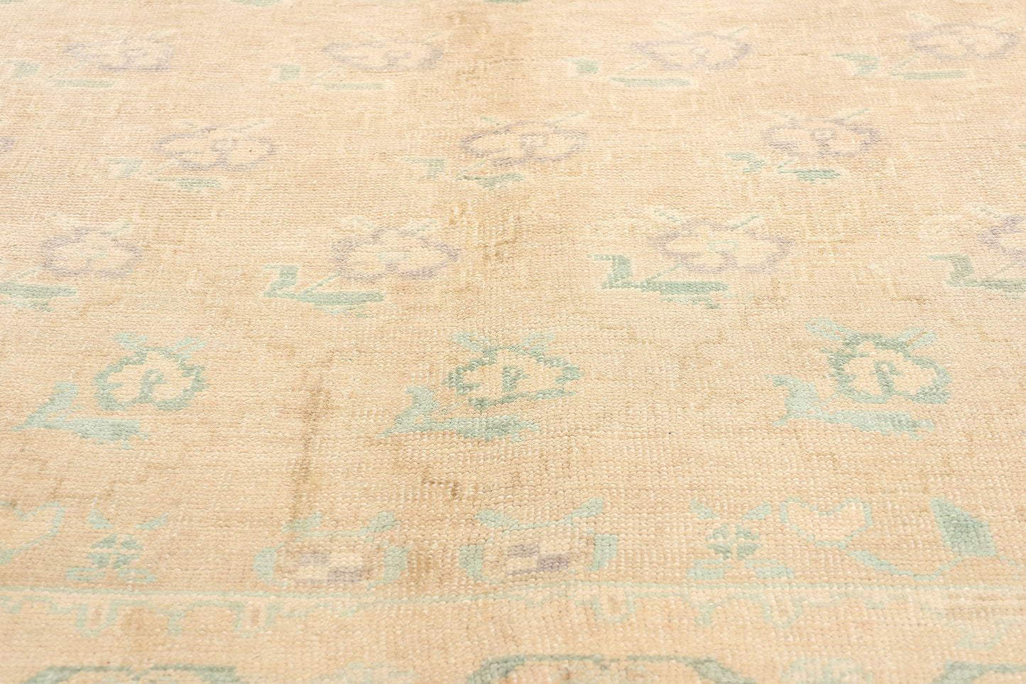 5 x 8 Vintage Muted Turkish Oushak Rug 53682