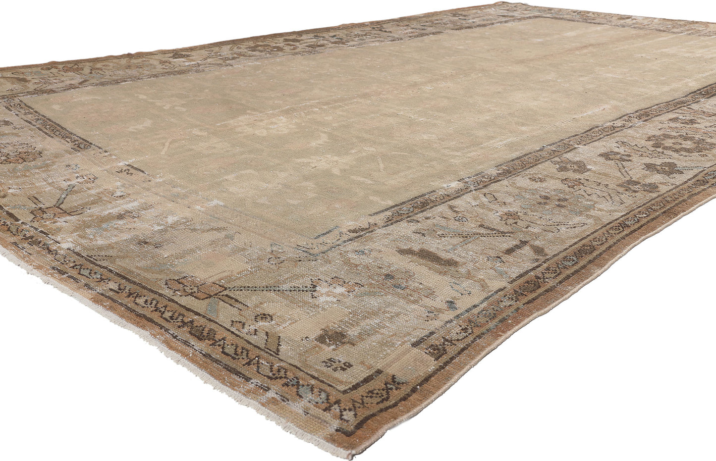 8 x 12 Antique Persian Mahal Rug 76600