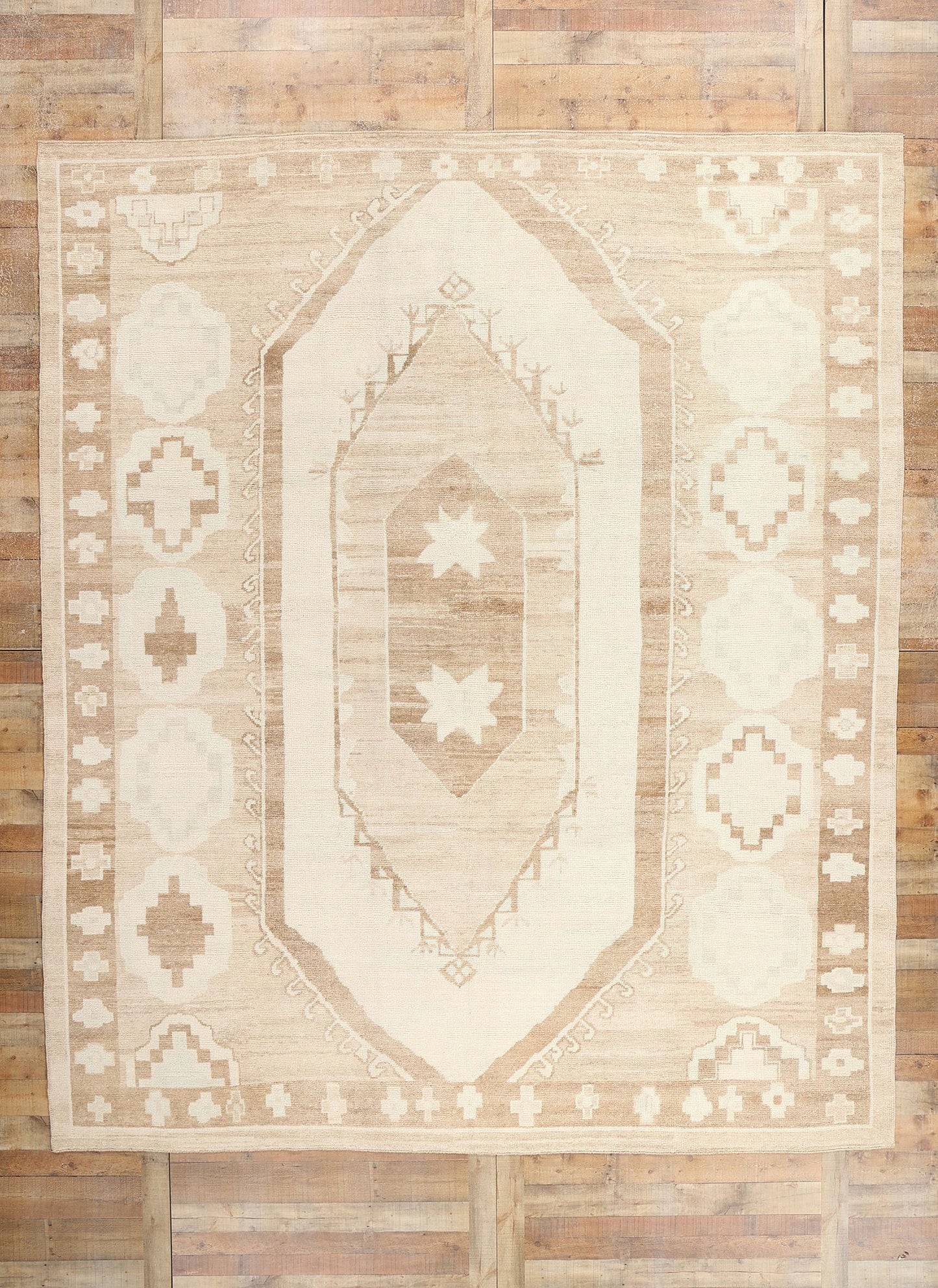 10 x 12 Vintage Turkish Kars Rug 53884