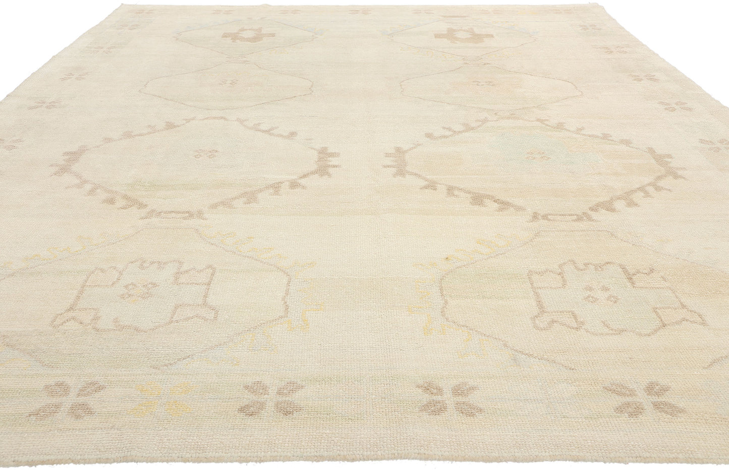 9 x 13 Vintage Turkish Kars Rug 53883