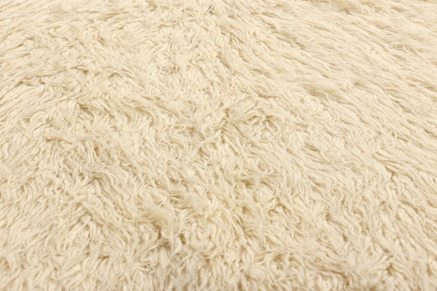 5 x 7 Vintage Greek Natural Flokati Rug 53945