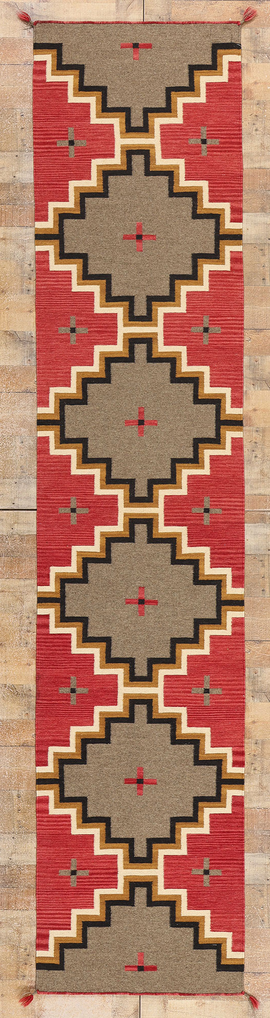 3 x 12 Southwest Modern Navajo-Style Rug 81047