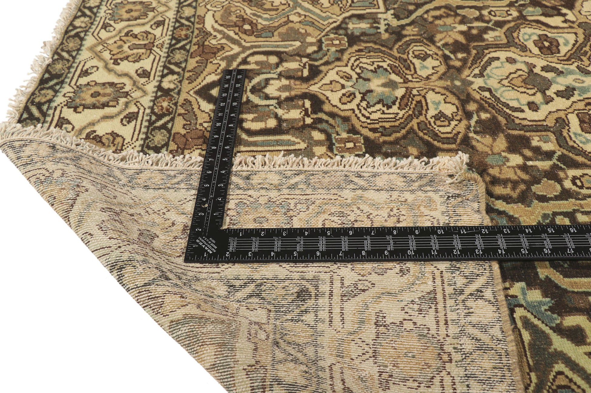 5 x 9 Antique Persian Bakhtiari Rug 53741