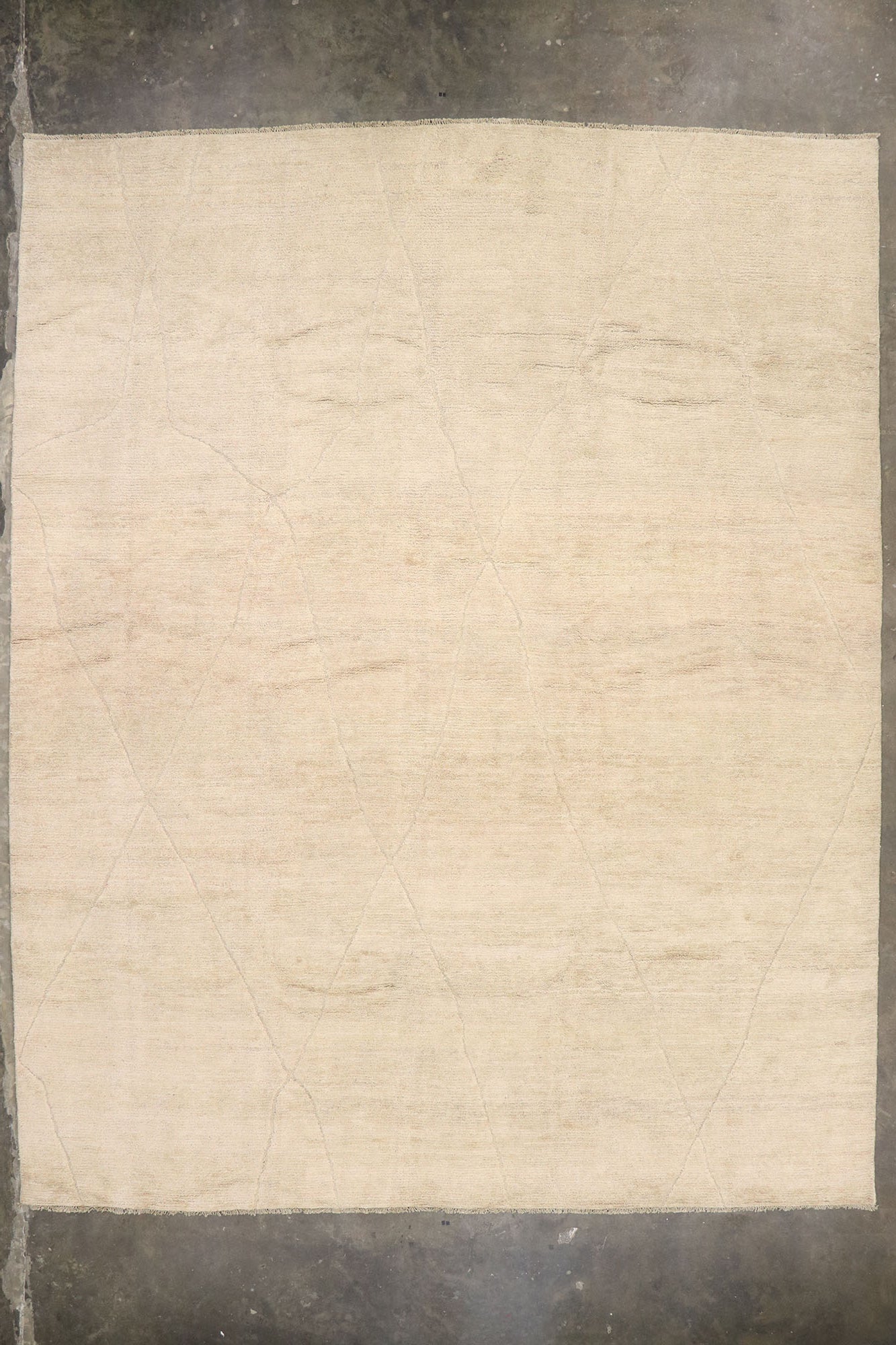 12 x 15 Neutral Moroccan Rug 80641
