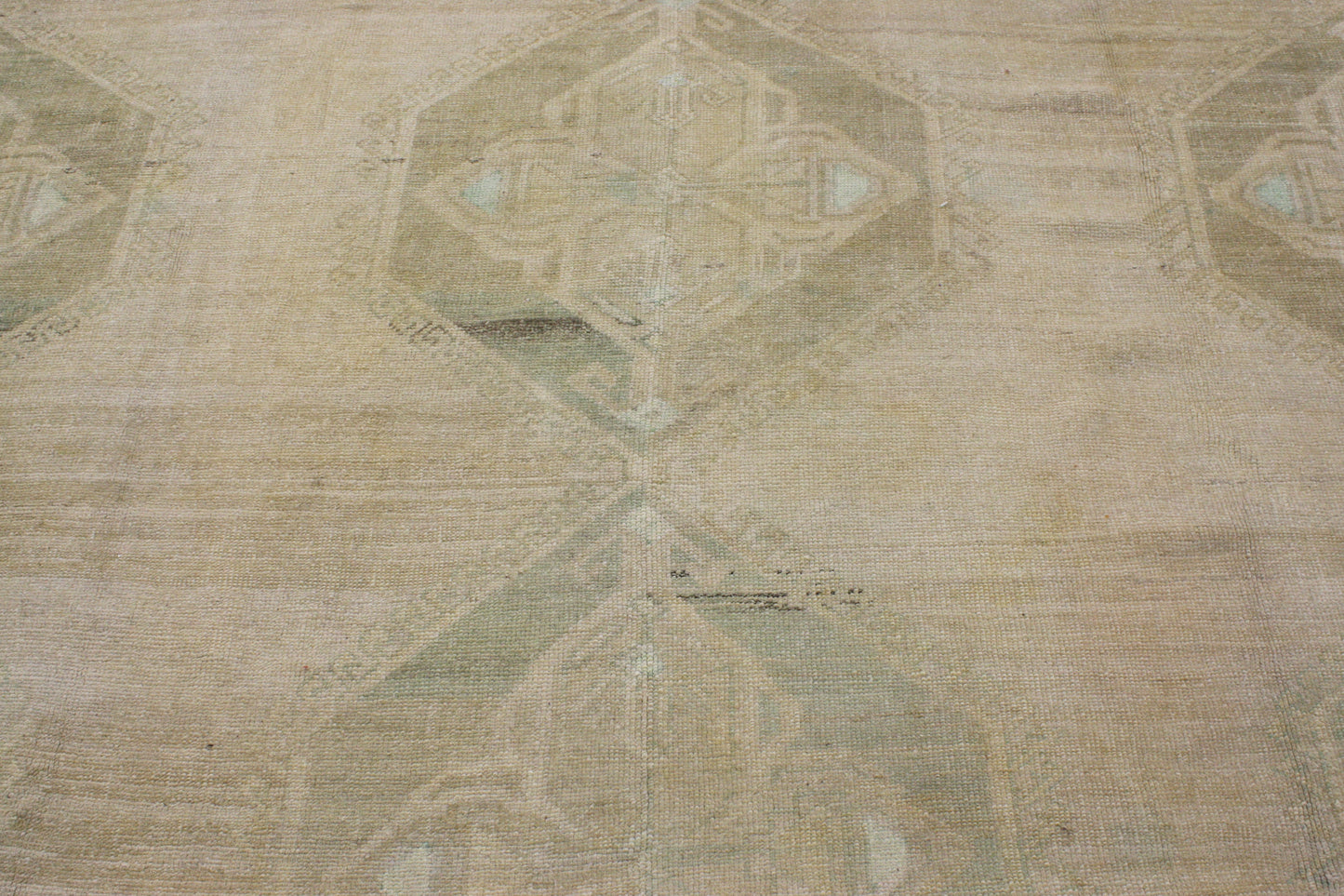 11 x 14 Vintage Turkish Oushak Rug 50850