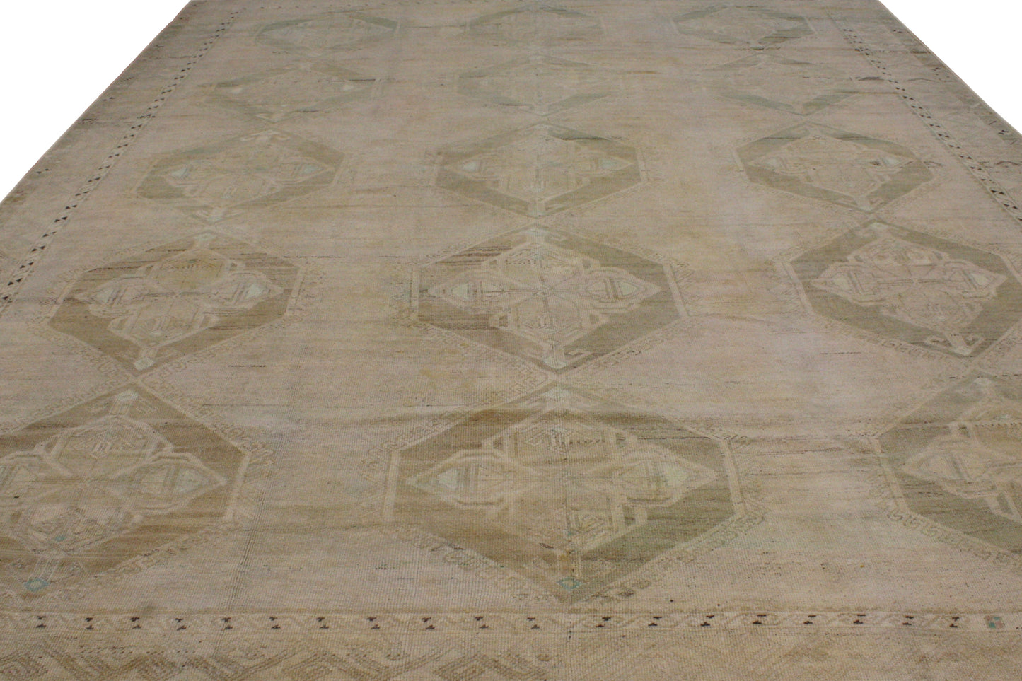 11 x 14 Vintage Turkish Oushak Rug 50850