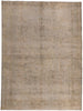 10 x 13 Vintage Turkish Overdyed Rug 60609