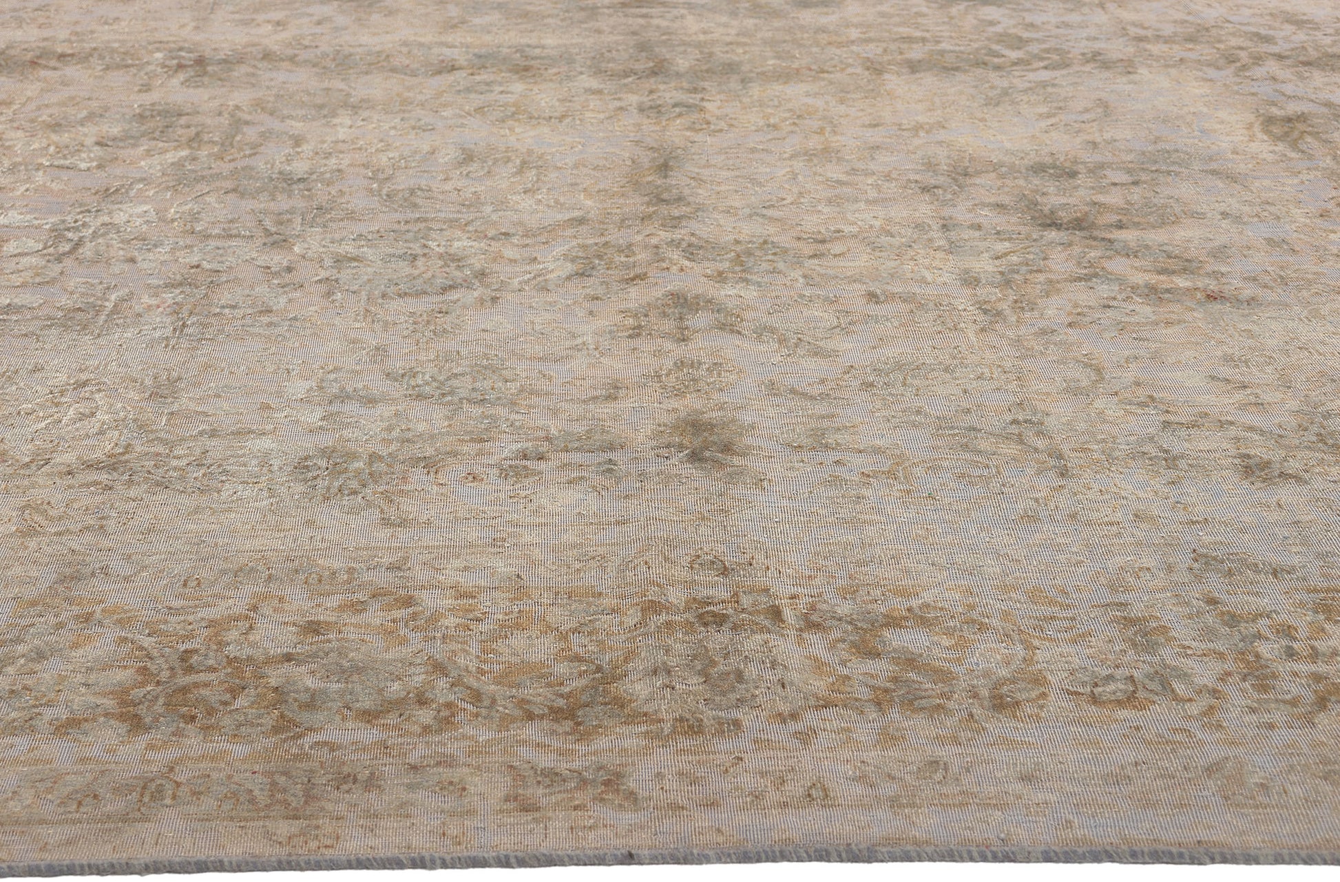 10 x 13 Vintage Turkish Overdyed Rug 60609