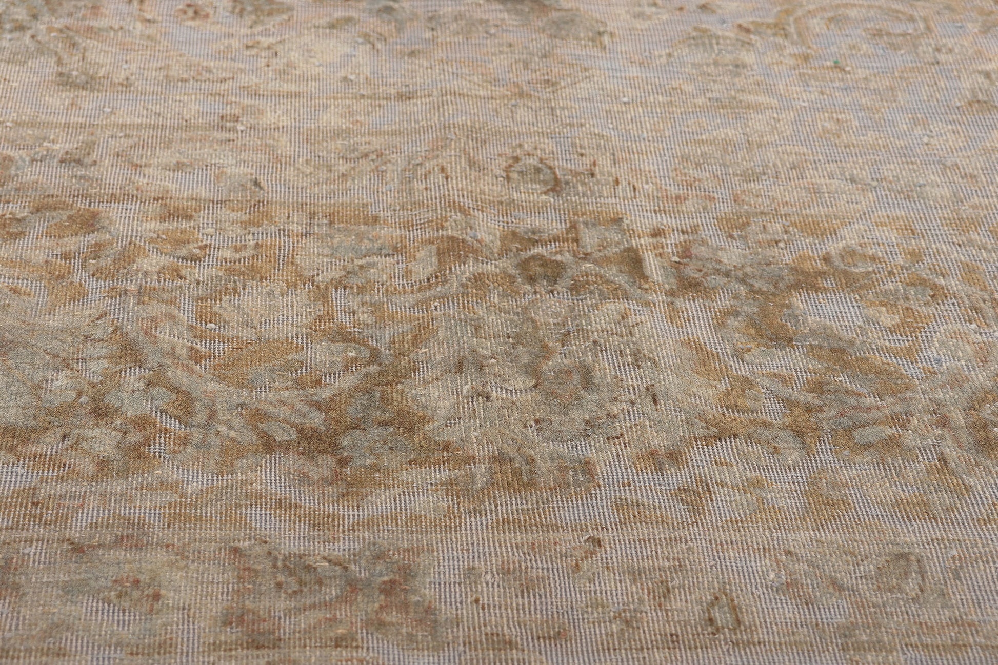 10 x 13 Vintage Turkish Overdyed Rug 60609