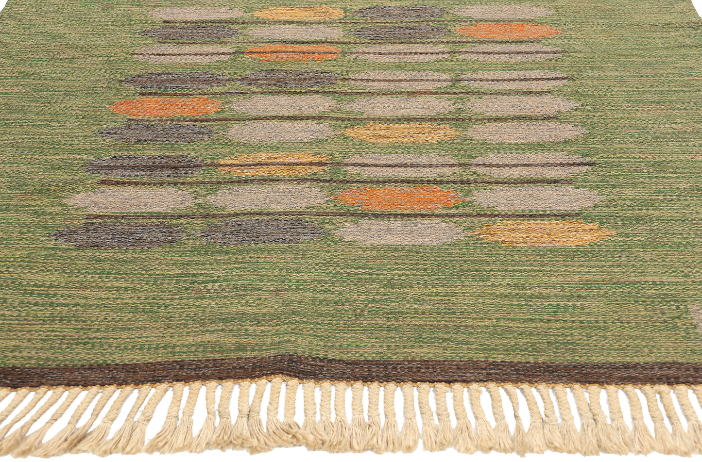 4 x 7 Nils Nilsson Vintage Finnish Rollakan Rug 78825