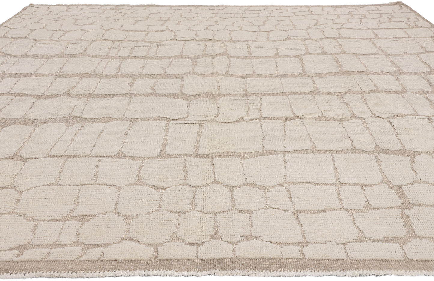 8 x 10 Organic Modern Moroccan High-Low Rug 81084
