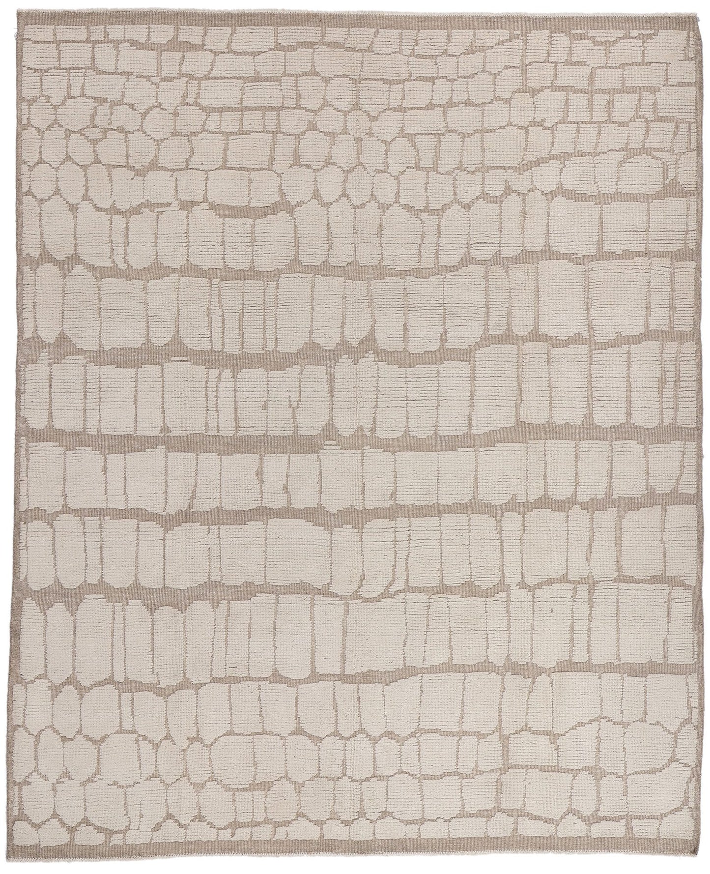 8 x 10 Organic Modern Moroccan High-Low Rug 81084