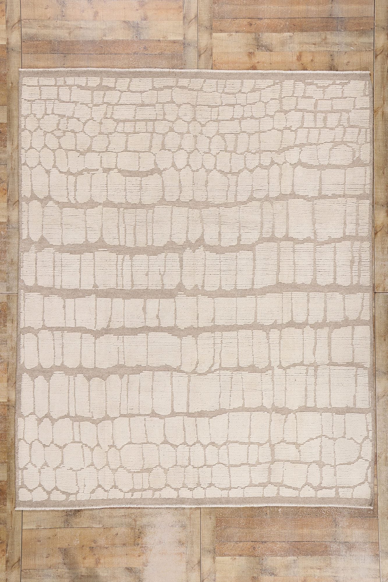 8 x 10 Organic Modern Moroccan High-Low Rug 81084
