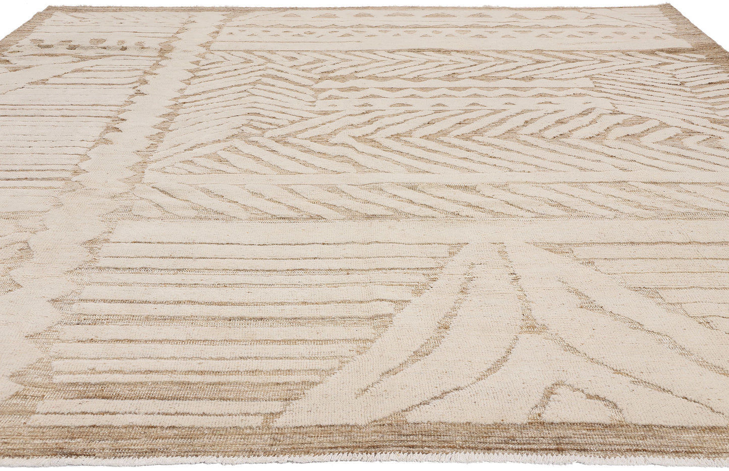 8 x 10 Organic Modern Moroccan High-Low Rug 81070