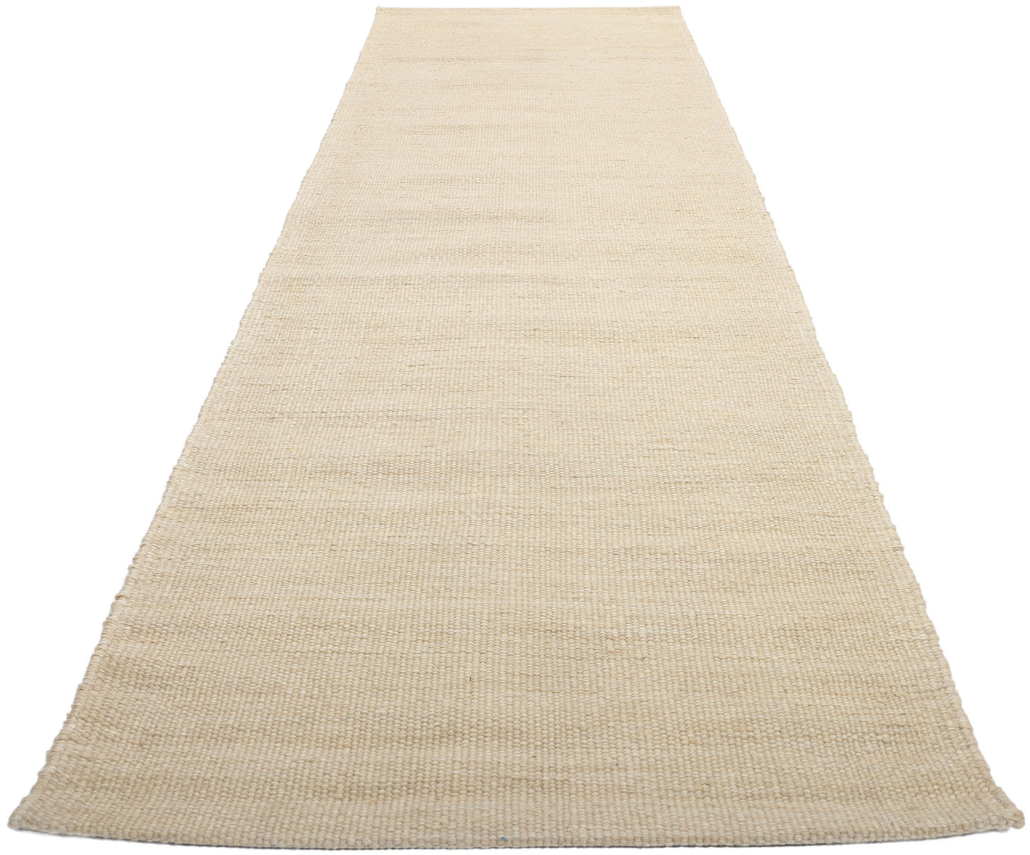 3 x 12 Organic Modern Japandi Kilim Rug 31130���