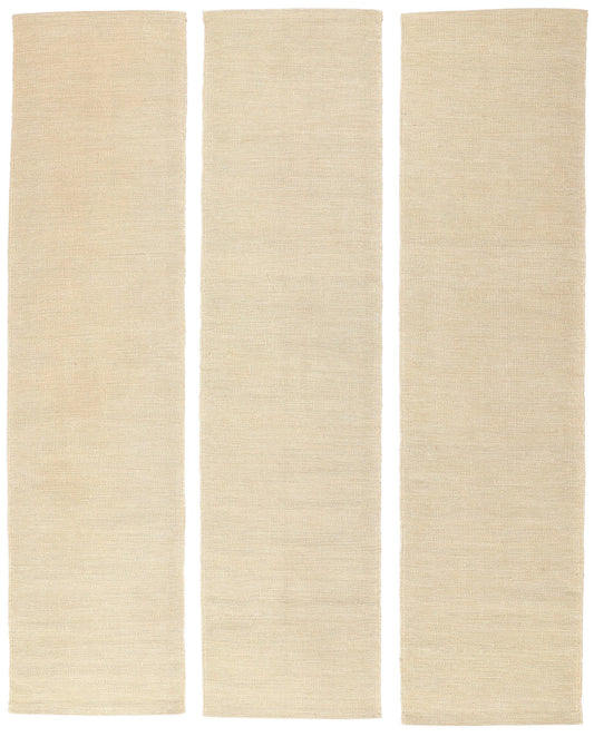 3 x 12 Organic Modern Japandi Kilim Rug 31130���