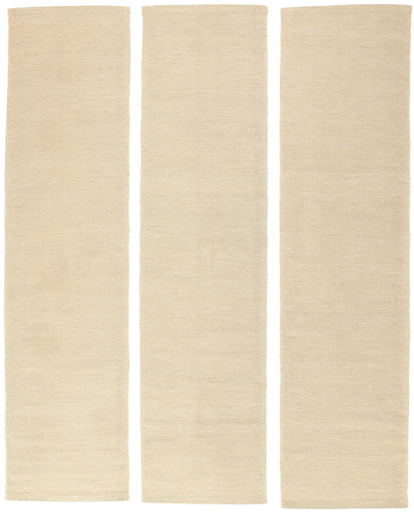 3 x 12 Organic Modern Japandi Kilim Rug 31131���