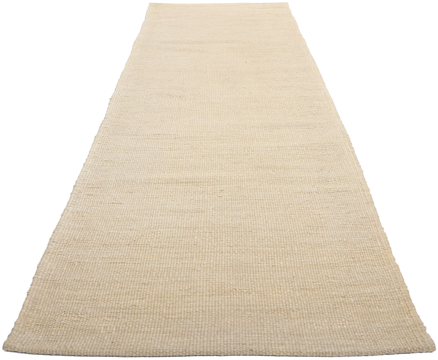 3 x 12 Organic Modern Japandi Kilim Rug 31132