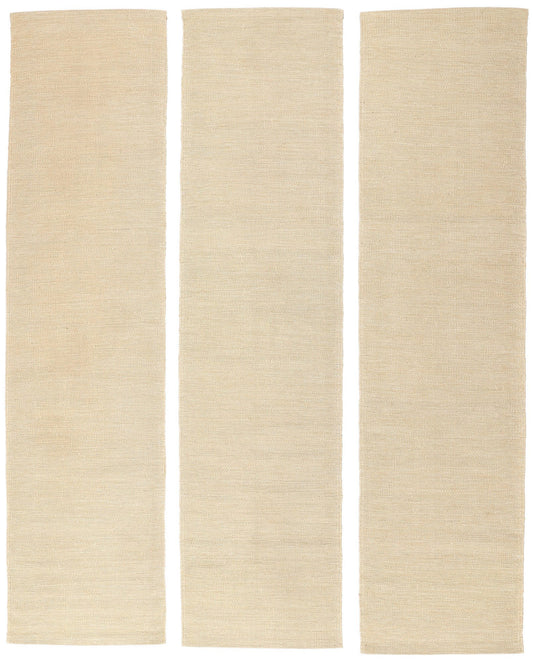 3 x 12 Organic Modern Japandi Kilim Rug 31132