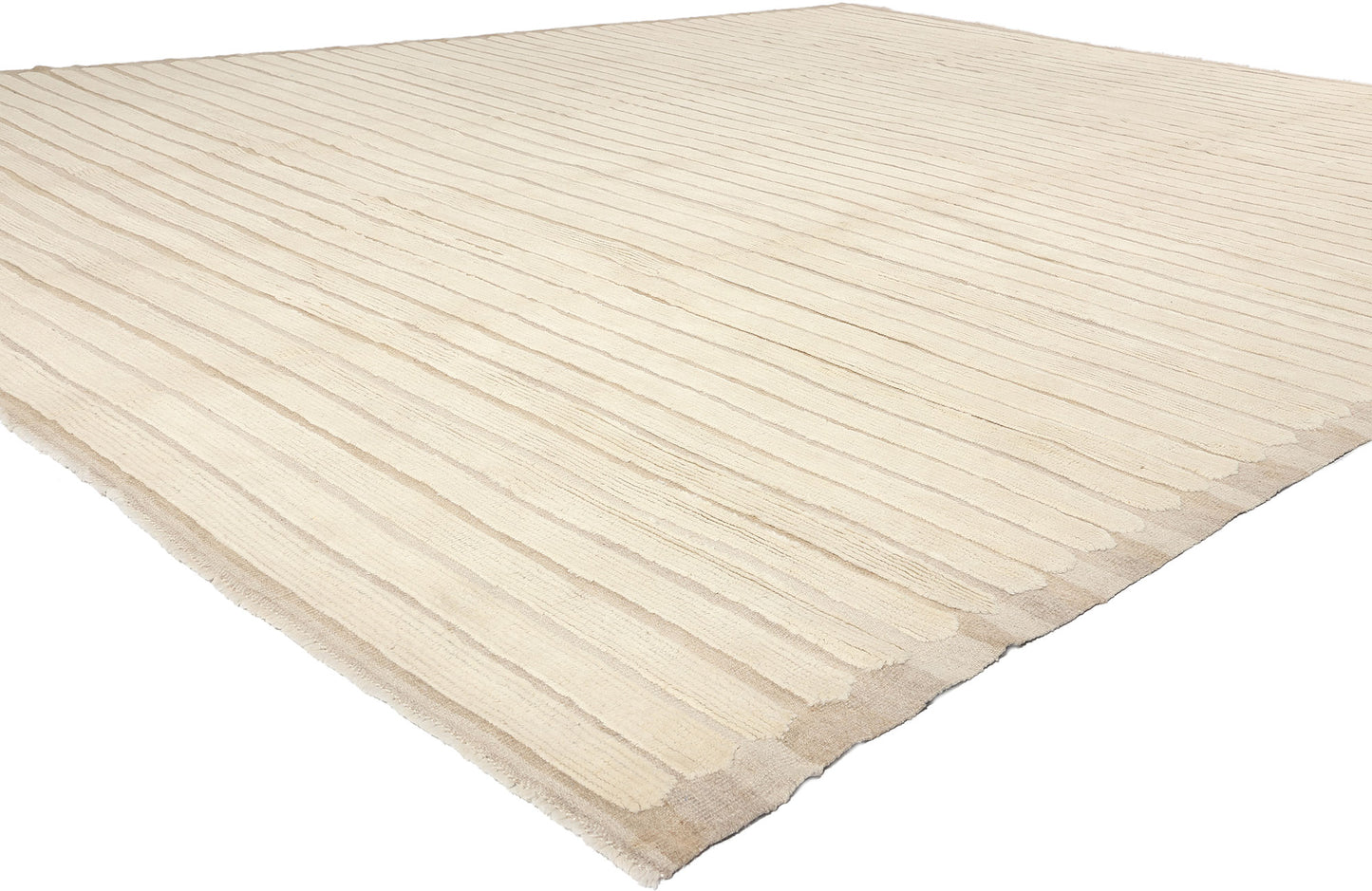 12 x 15 Organic Modern Moroccan High-Low Rug 81089