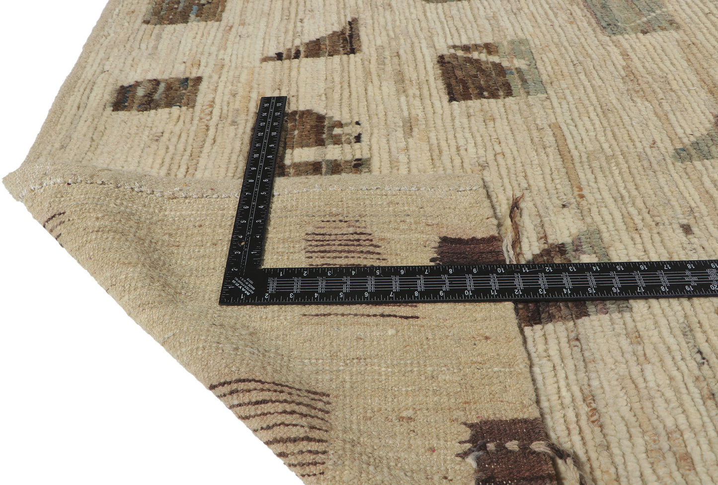 10 x 14 Earth-Tone Moroccan Rug 80812