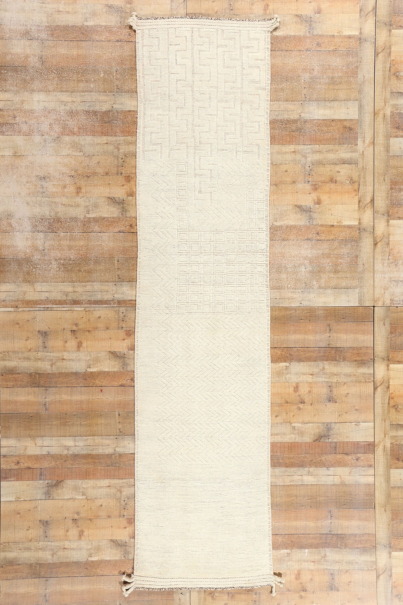 3 x 12 Organic Modern Boho Moroccan Rug 81075