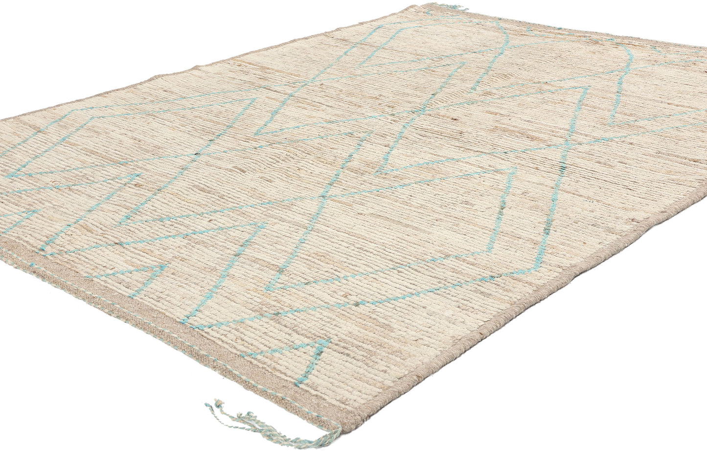 5 x 7 Earth-Tone Moroccan Rug 80783