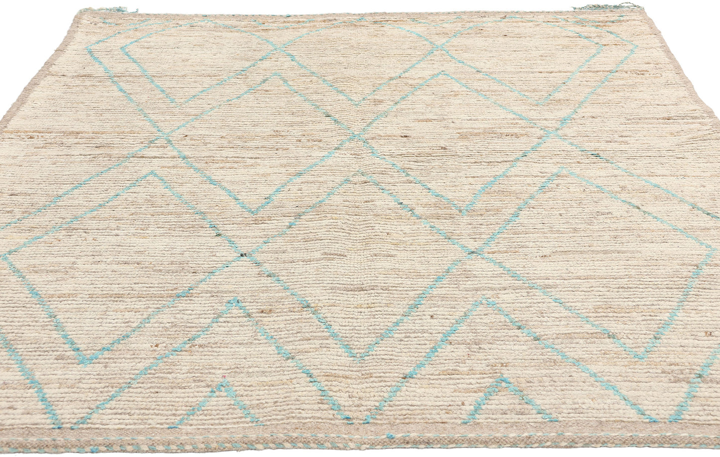 5 x 7 Earth-Tone Moroccan Rug 80783