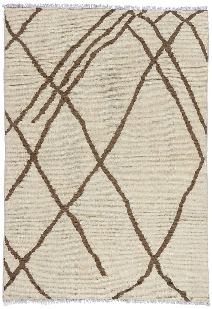 6 x 8 Organic Modern Moroccan Rug 81110