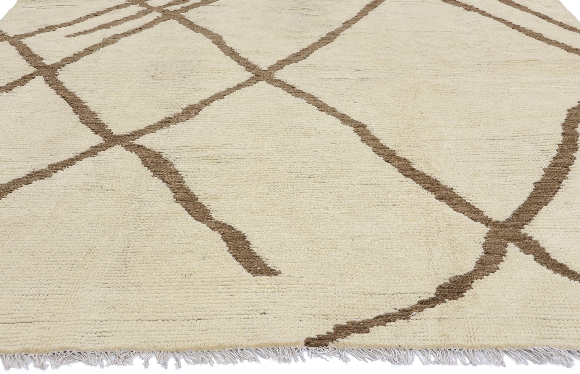 6 x 8 Organic Modern Moroccan Rug 81110