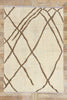 6 x 8 Organic Modern Moroccan Rug 81110