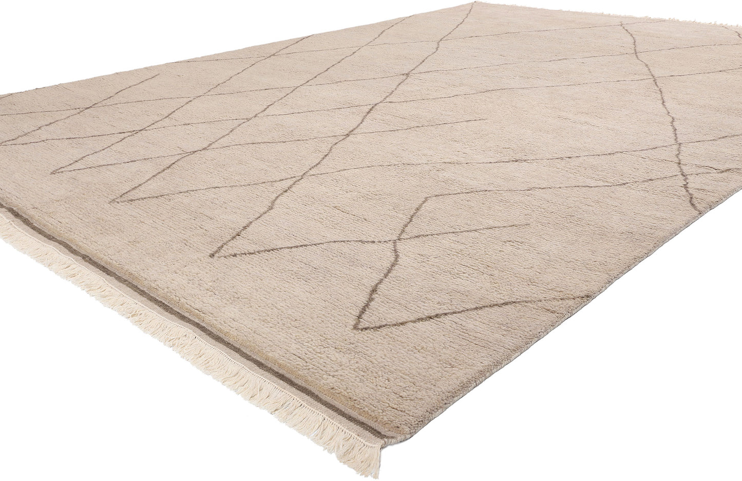 9 x 13 Organic Modern Moroccan Rug 31259