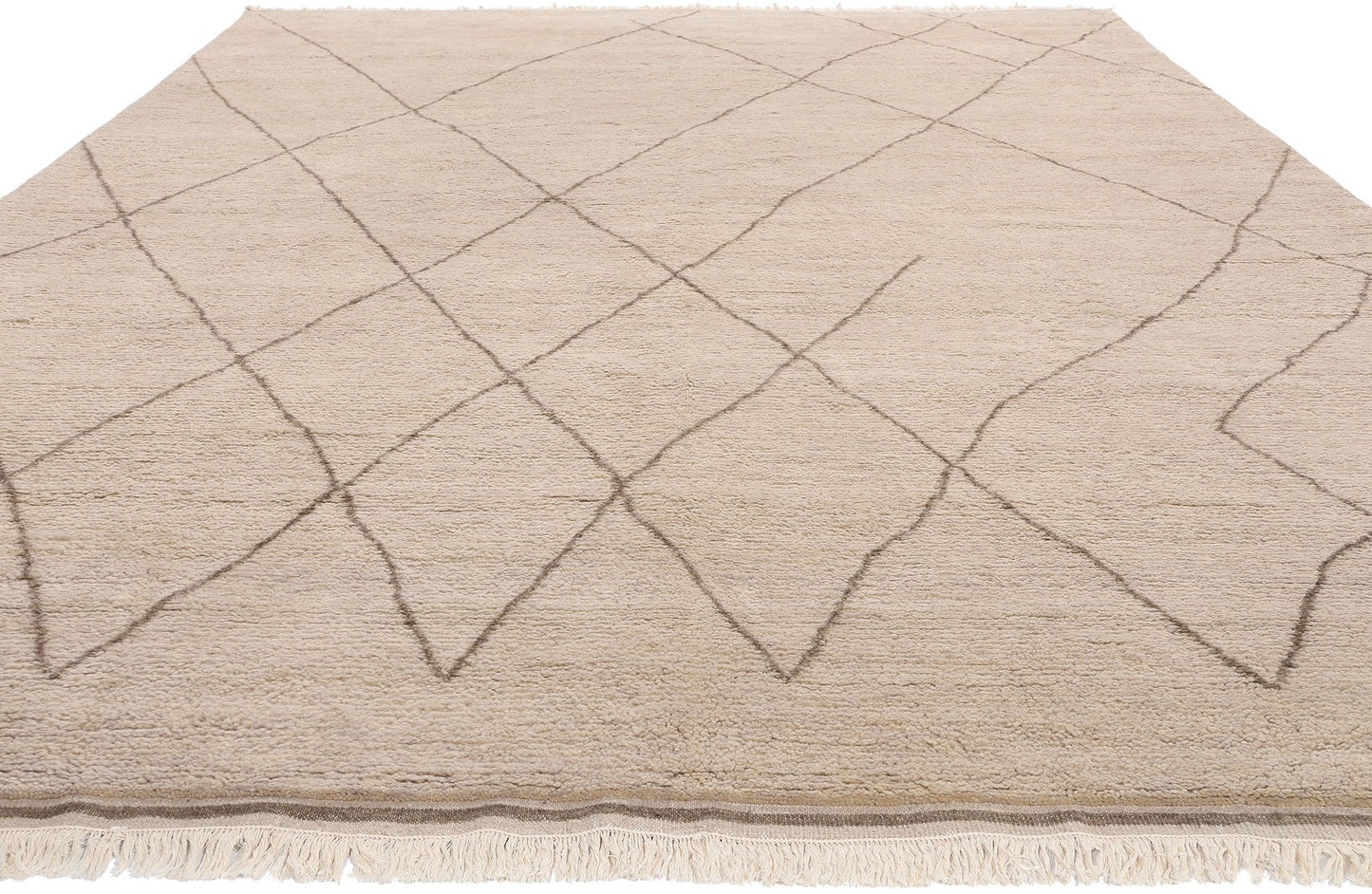 9 x 13 Organic Modern Moroccan Rug 31259