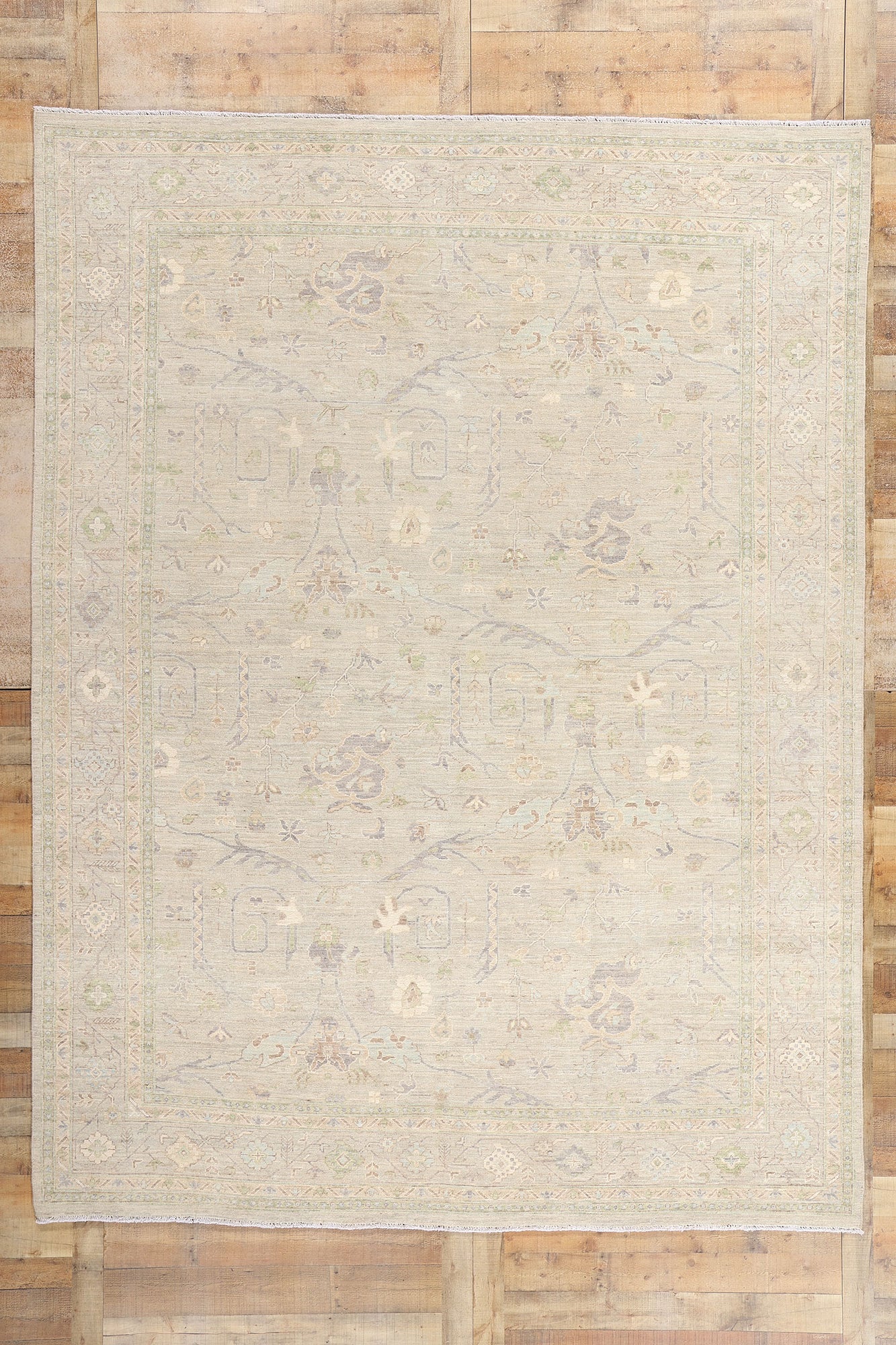 9 x 12 Organic Modern Sultanabad Rug 81112