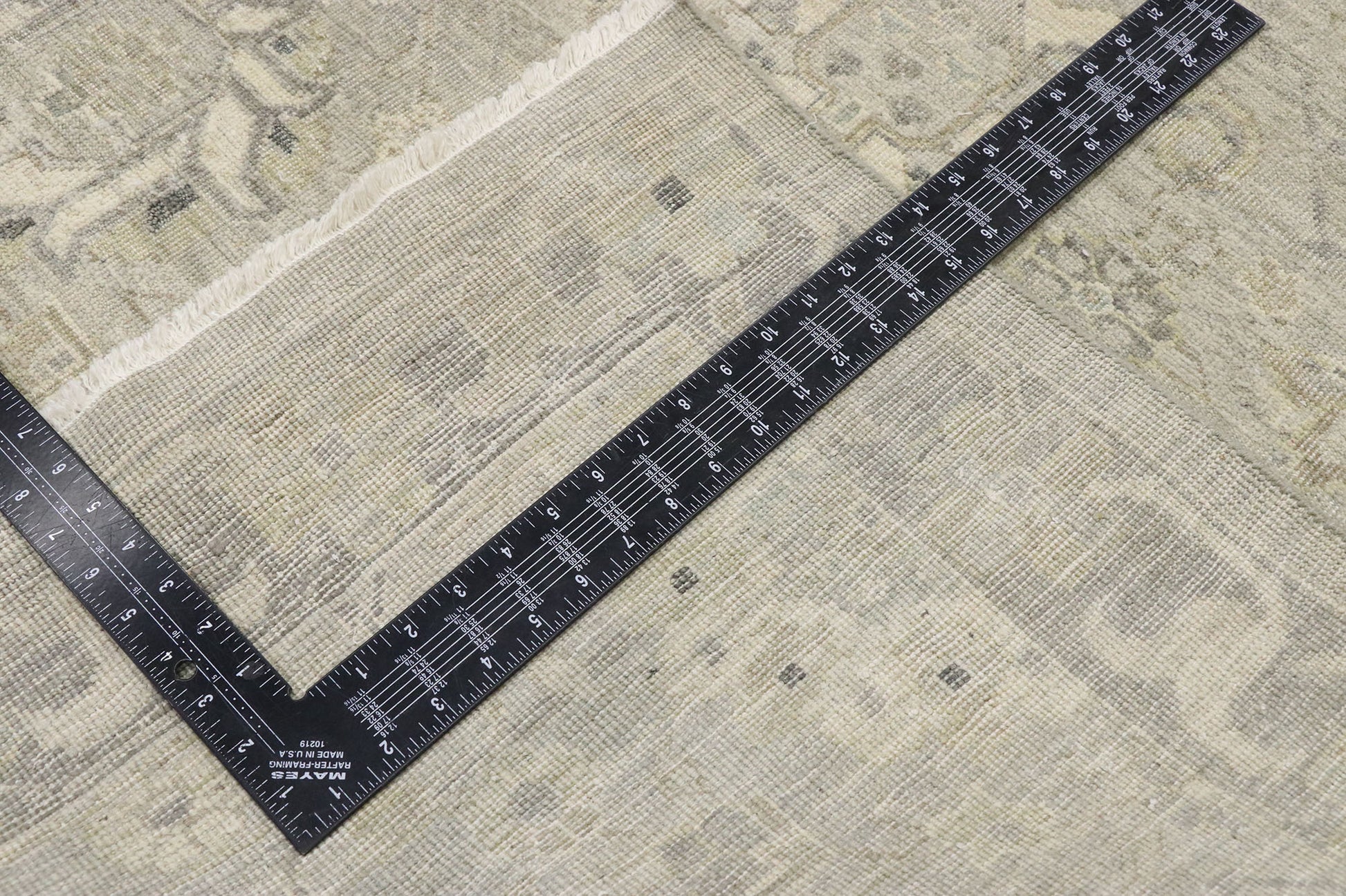 12 x 15 Contemporary Indian Oushak Rug 30618