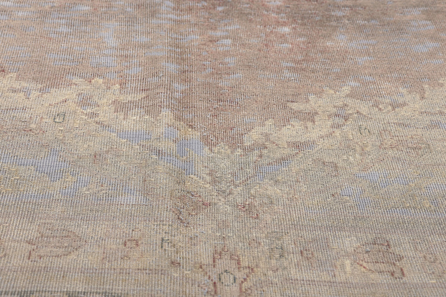9 x 12 Vintage Turkish Overdyed Rug 60605
